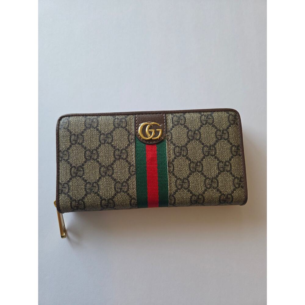 Gucci Ophidia GG Supreme Zip-Around Wallet – NEW w/ Box & Dust Bag